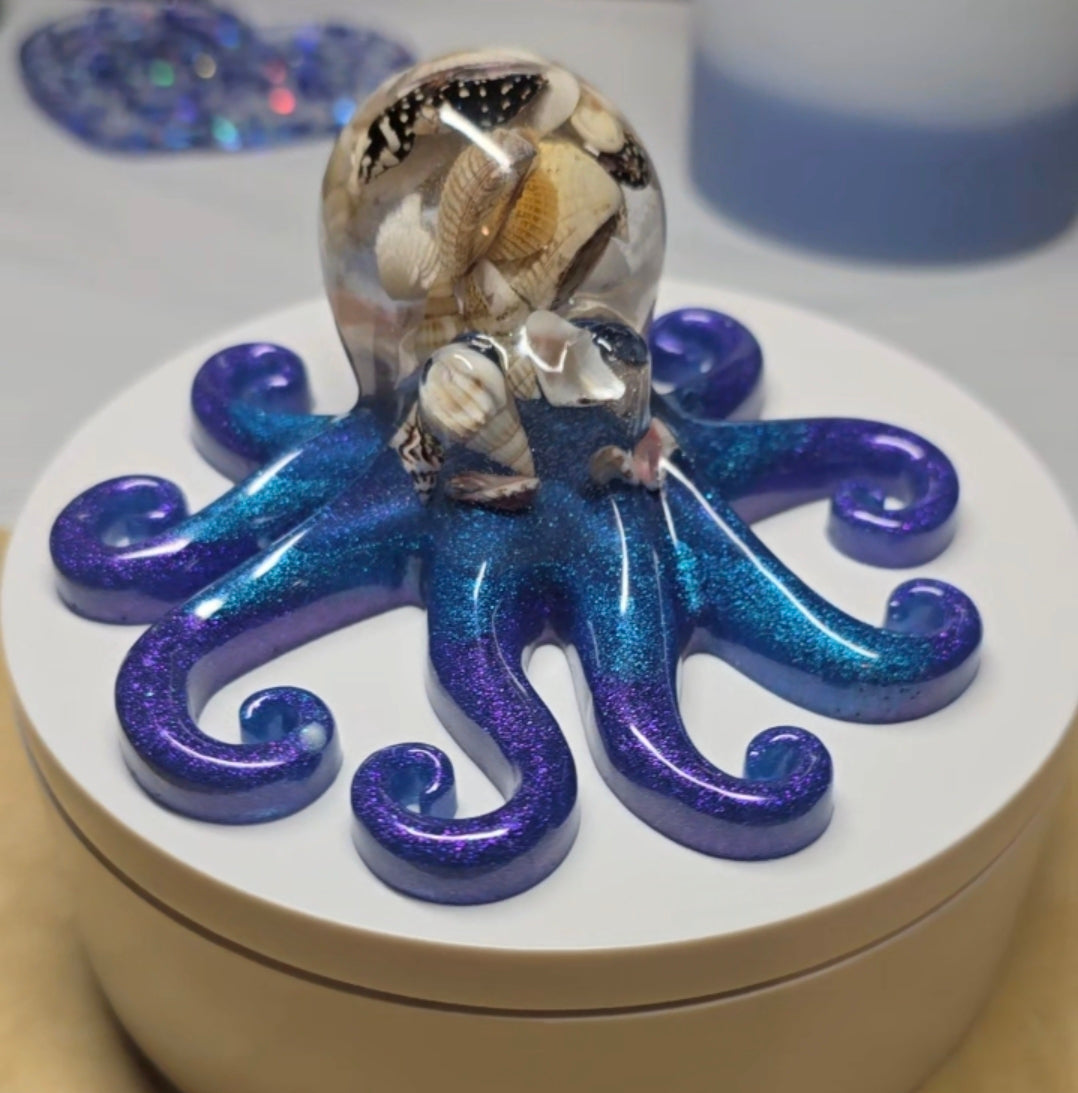 Ocean dream resin octopus