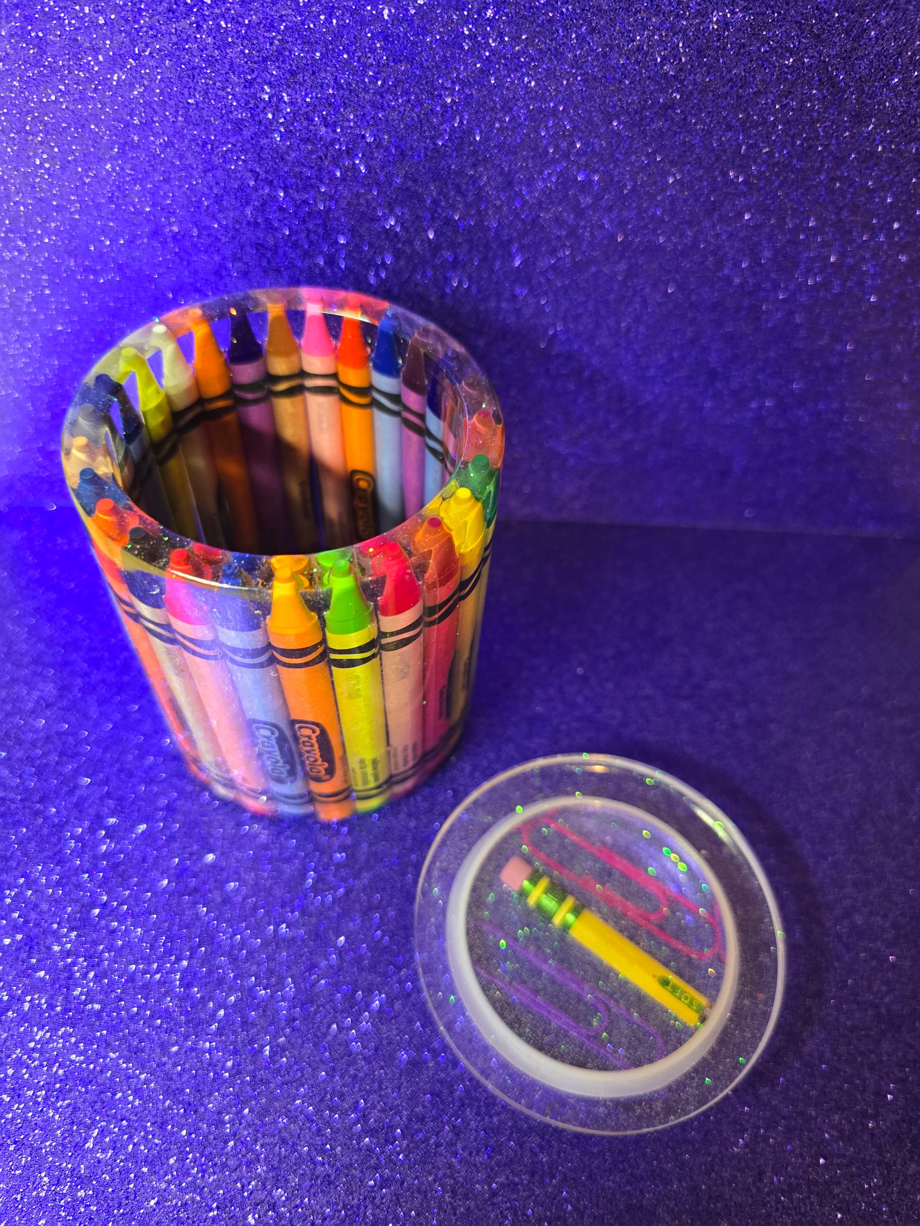 Crayon Cup with Lid