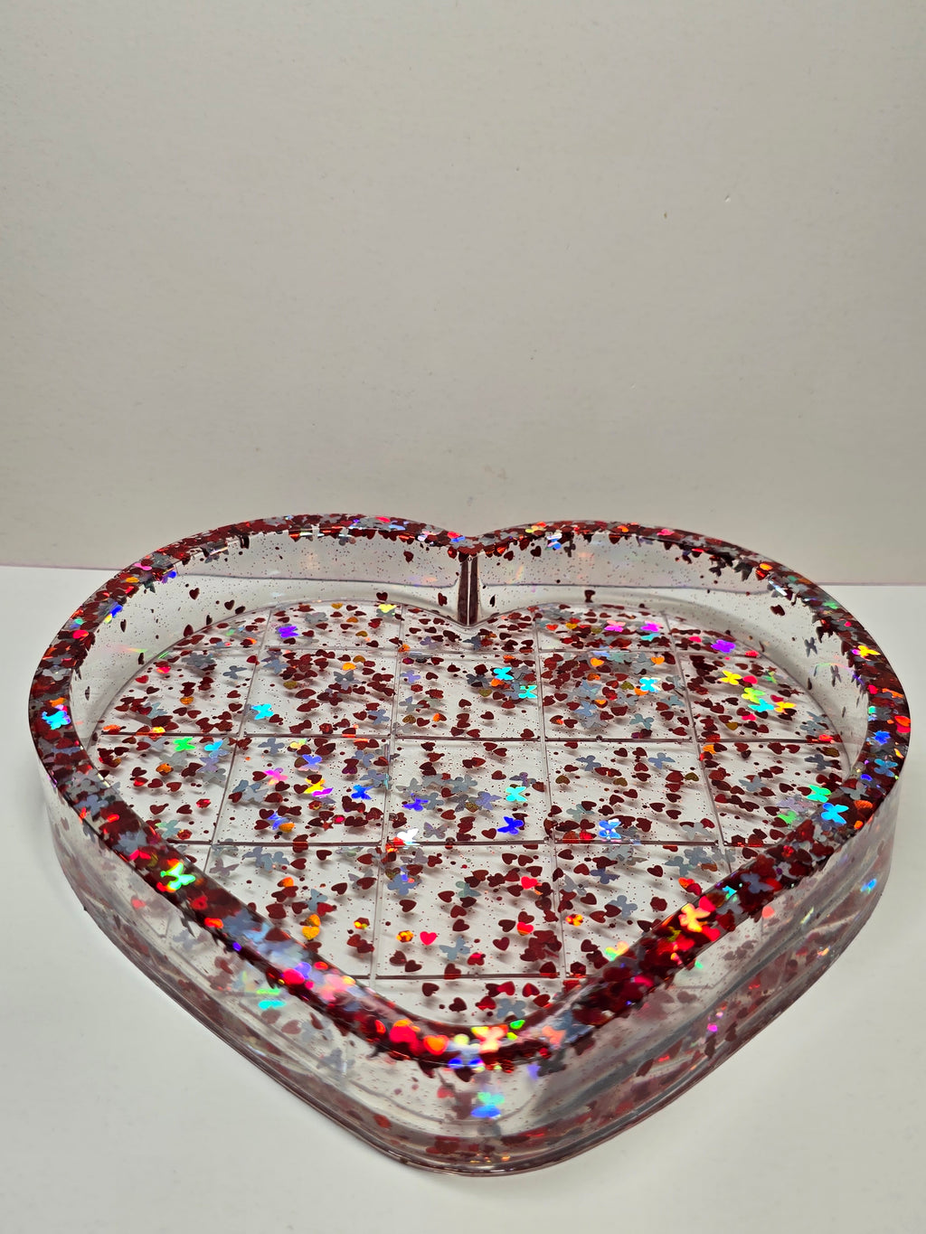Heart shaped tray