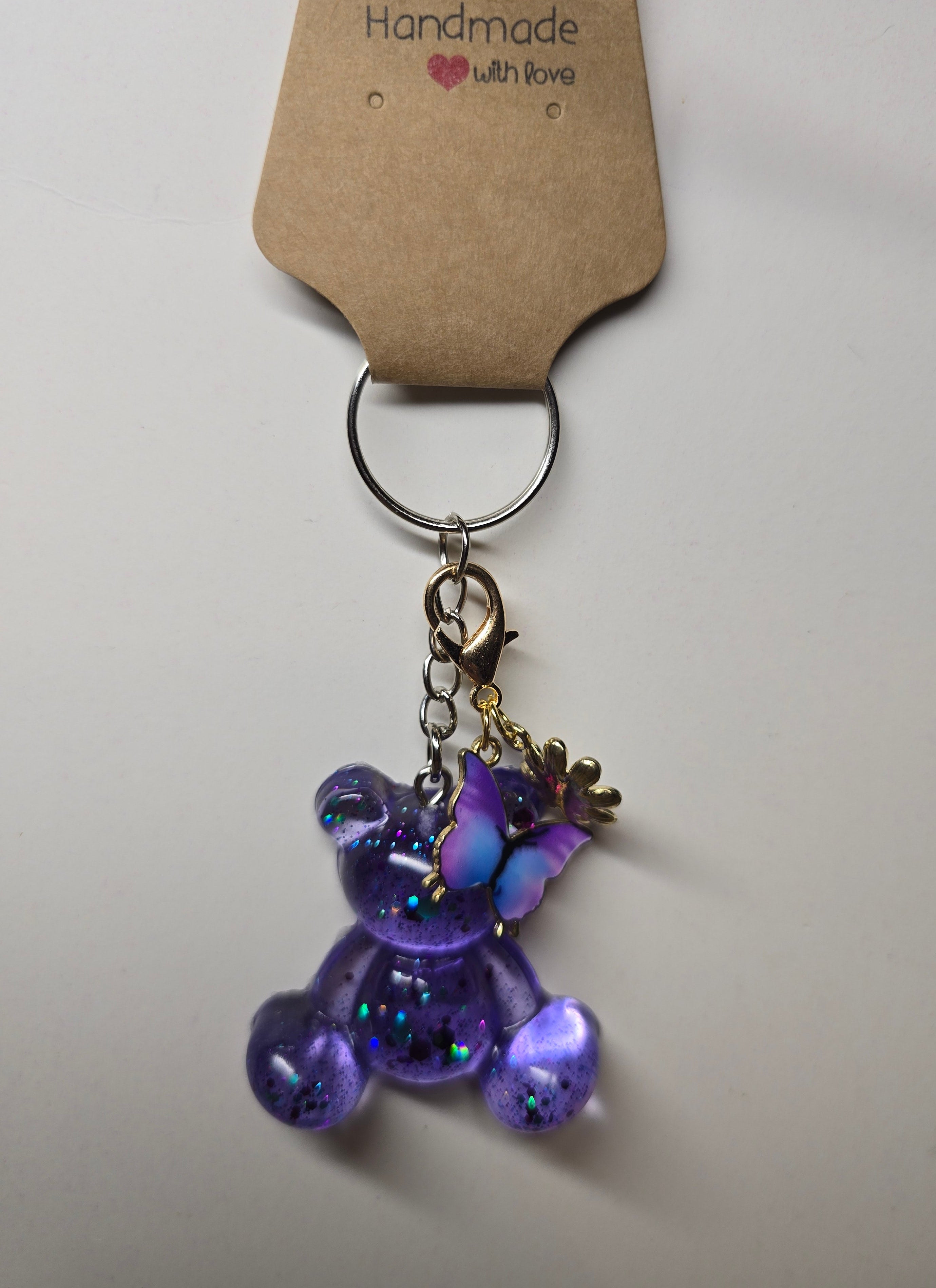 Mystic glow bear charm✨️