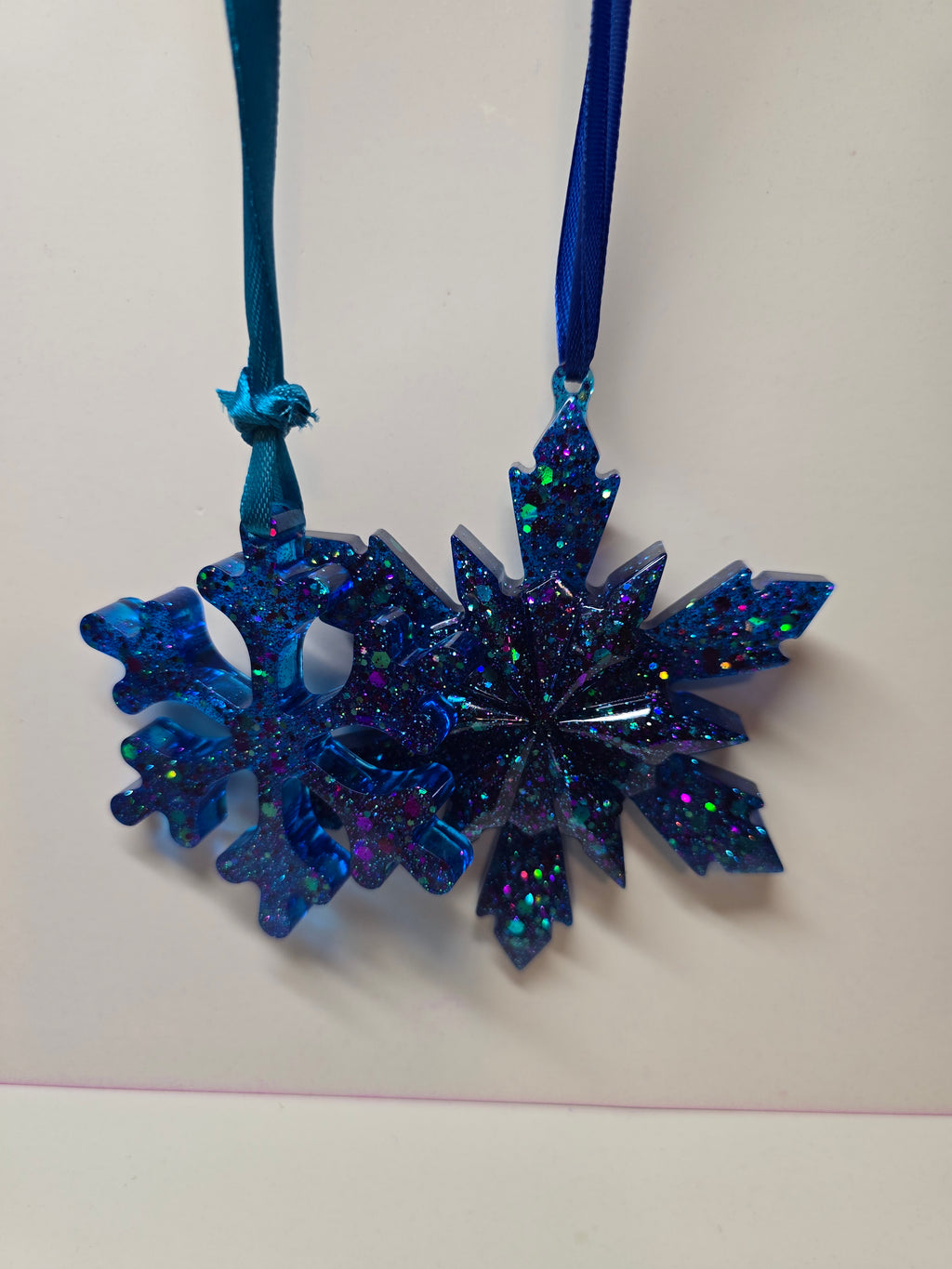 Blue snowflakes ❄️ set of (2)