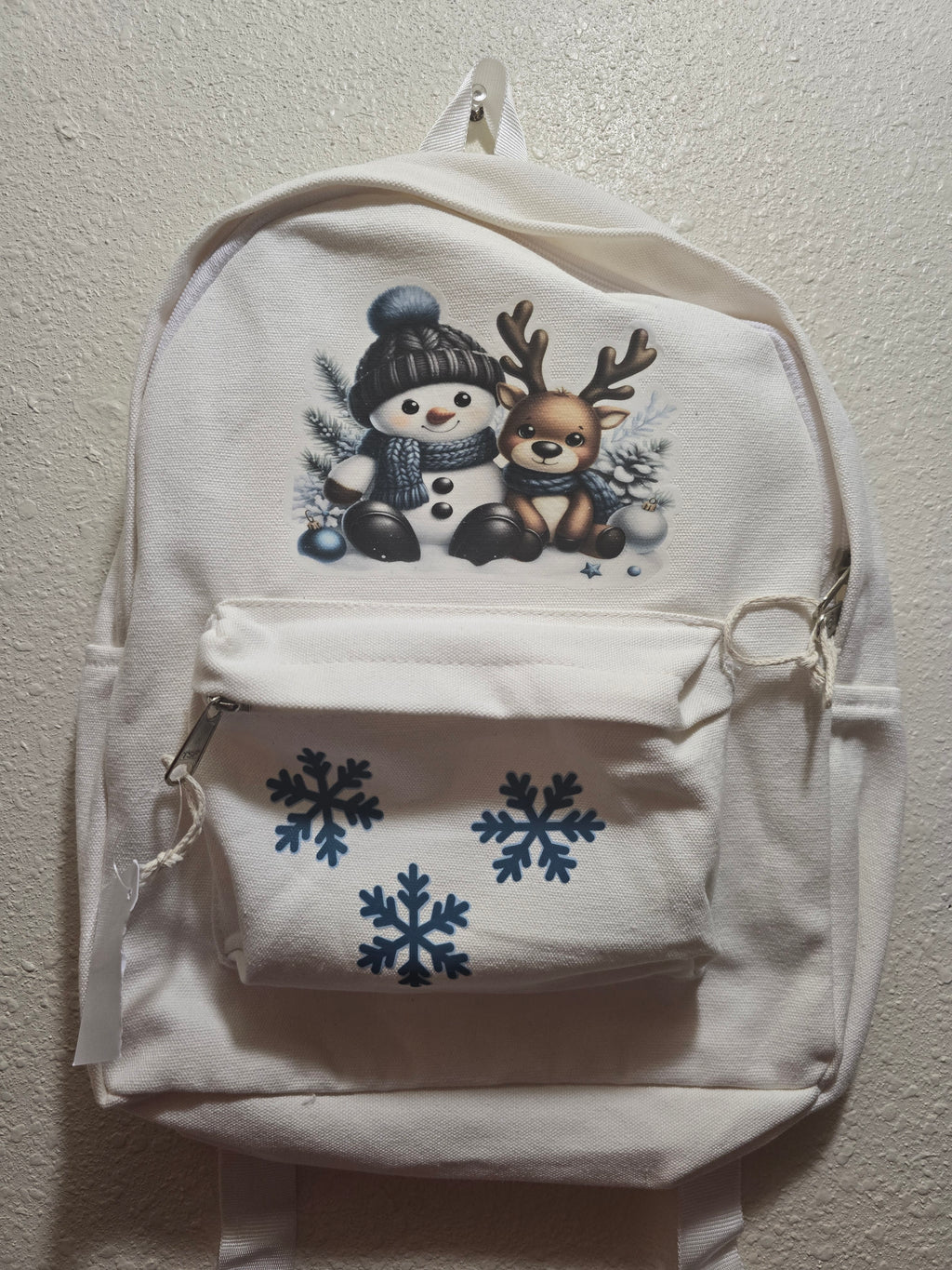 Mini Backpack with snowman